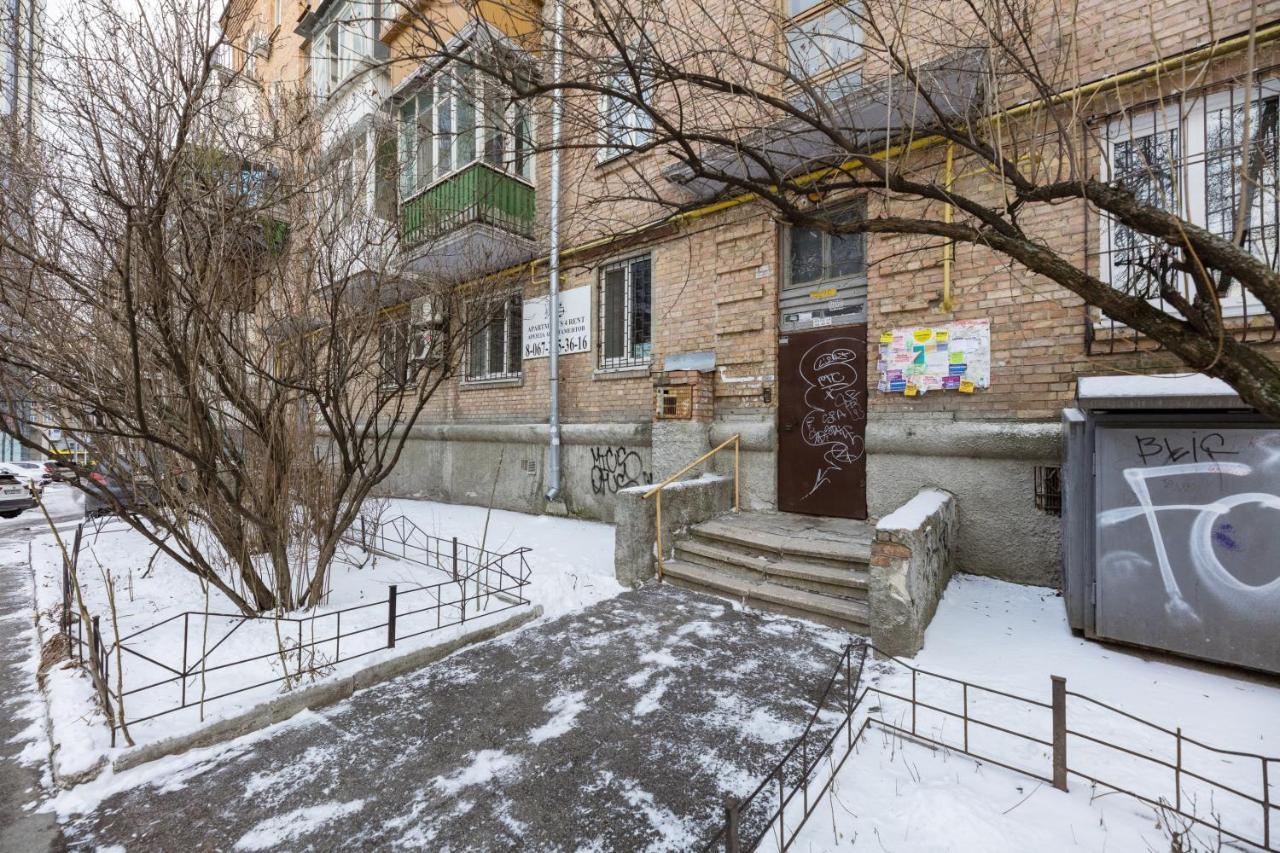 На Палаце Спорта Apartment เคียฟ ภายนอก รูปภาพ